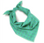 Squiggle Plaid Bandana + Green