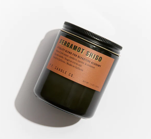 Bergamot Shiso + Soy Candle