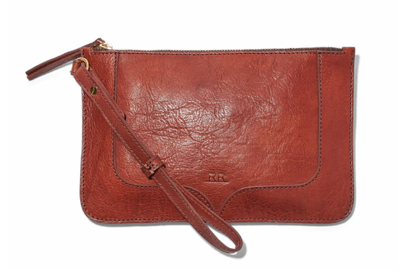 Leather + Wristlet