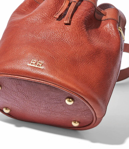 Large Bucket Bag + Mahogany