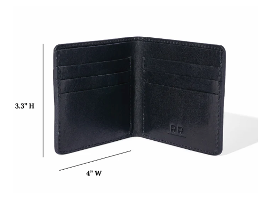 Bifold Wallet + Black