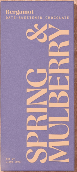 Spring + Mulberry Chocolate Bars