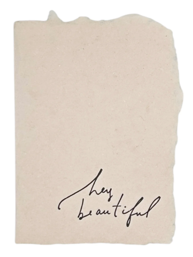 Card + Hey Beautiful