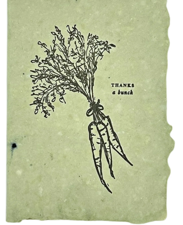 Card + Thanks a Bunch