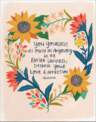 Buddha Self Love + Card