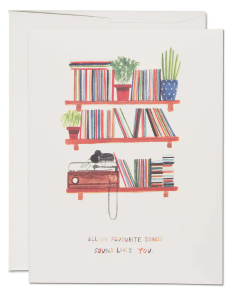 Favourite Songs + Card