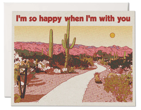 When I&#39;m With You + Card