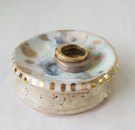 Yo-Yo Dish + Funfetti with Gold Edge