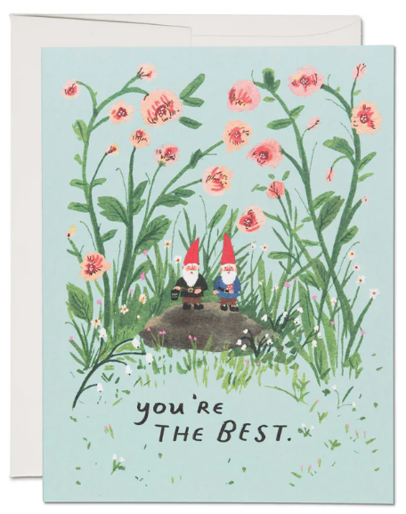 Garden Gnomes + Card