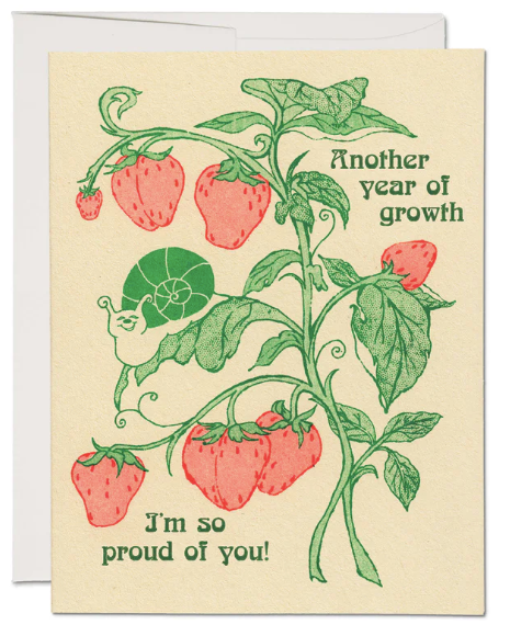 Another Year of Growth + Card