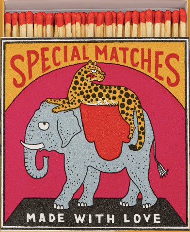 Elephant & Cheetah + Matches