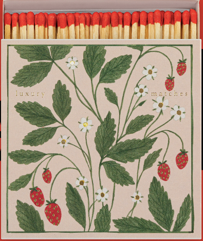 Strawberry + Matches