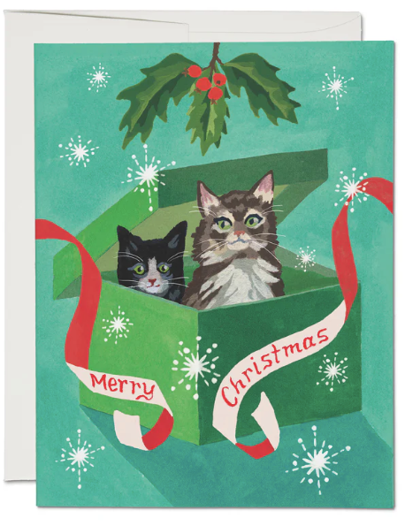 Meowy Christmas + Card