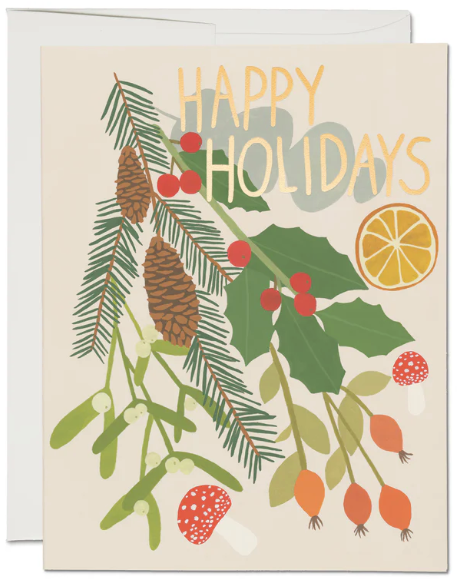 Holiday Green + Card