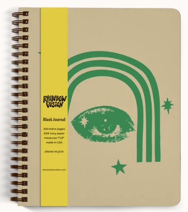 Rainbow Eye + Journal