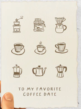Coffee Date + Card