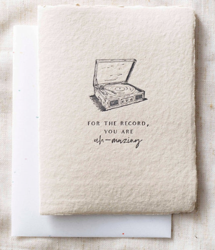 For the Record + Card