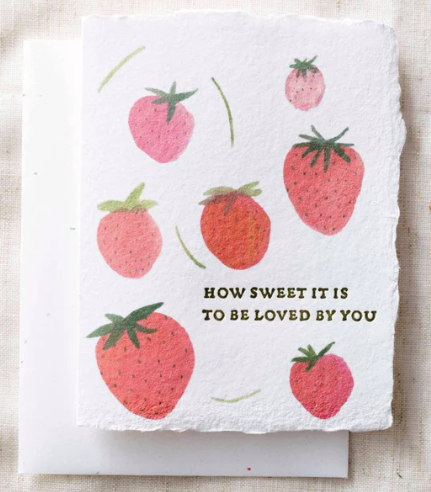 Strawberry Love + Card