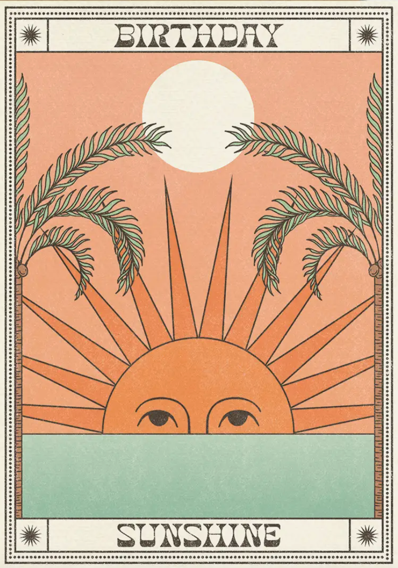 Birthday Sunshine + Card