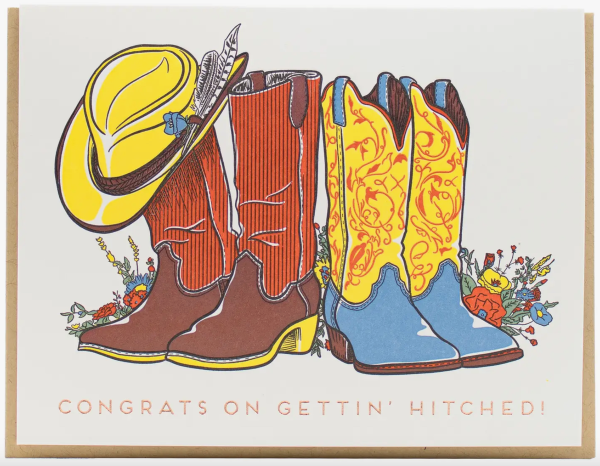 Congrats on Getting Hitched + Card