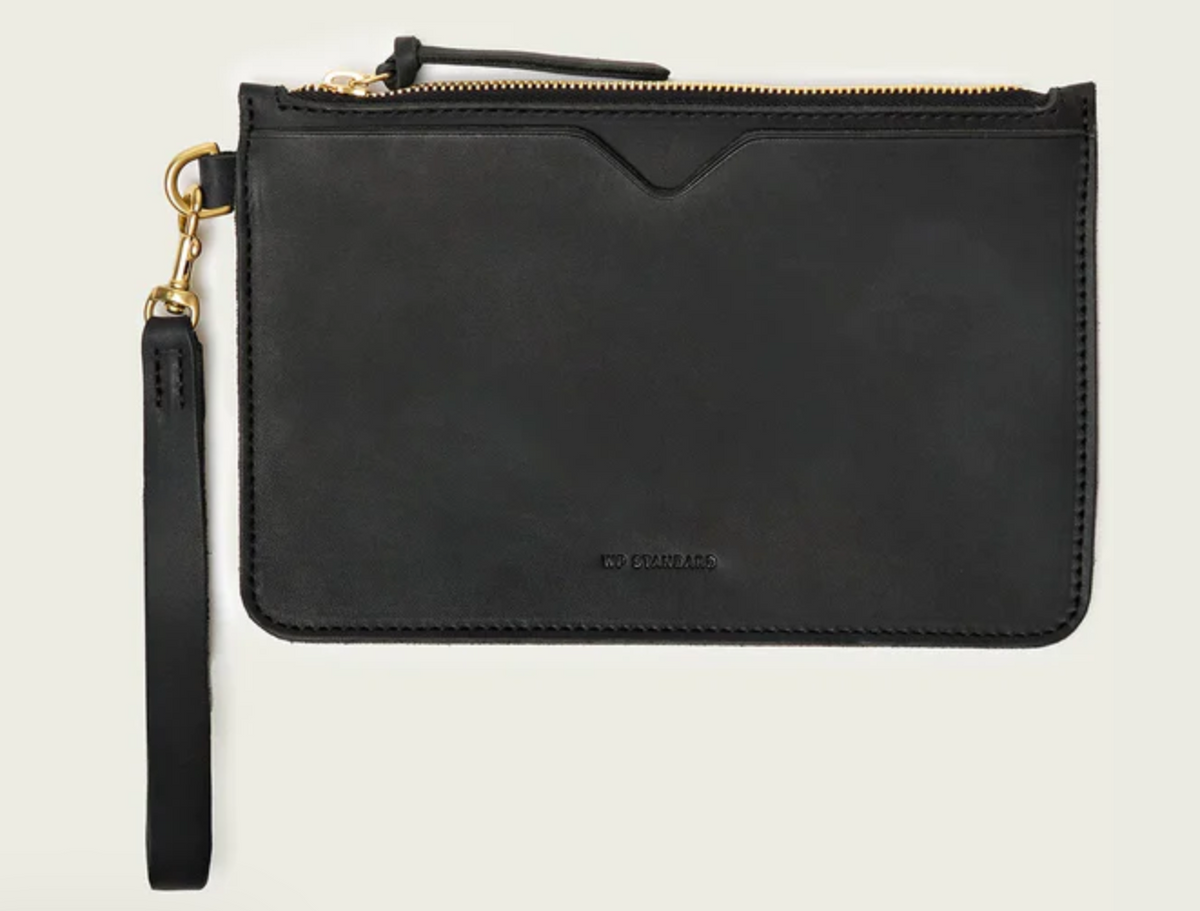 Leather + Wristlet