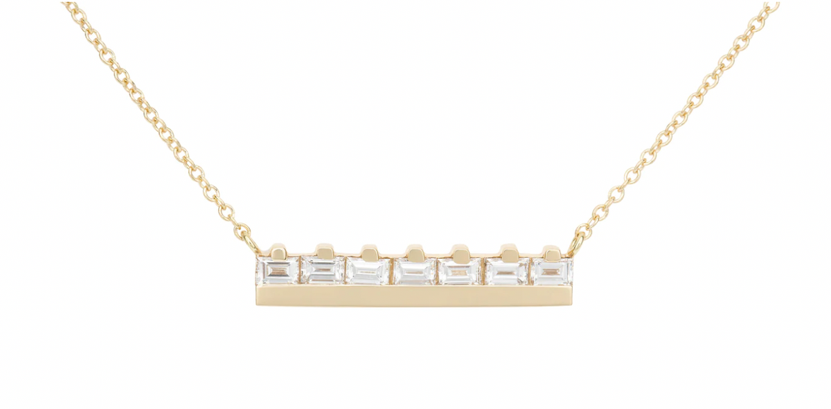 At the Bar Necklace + 7 Diamonds