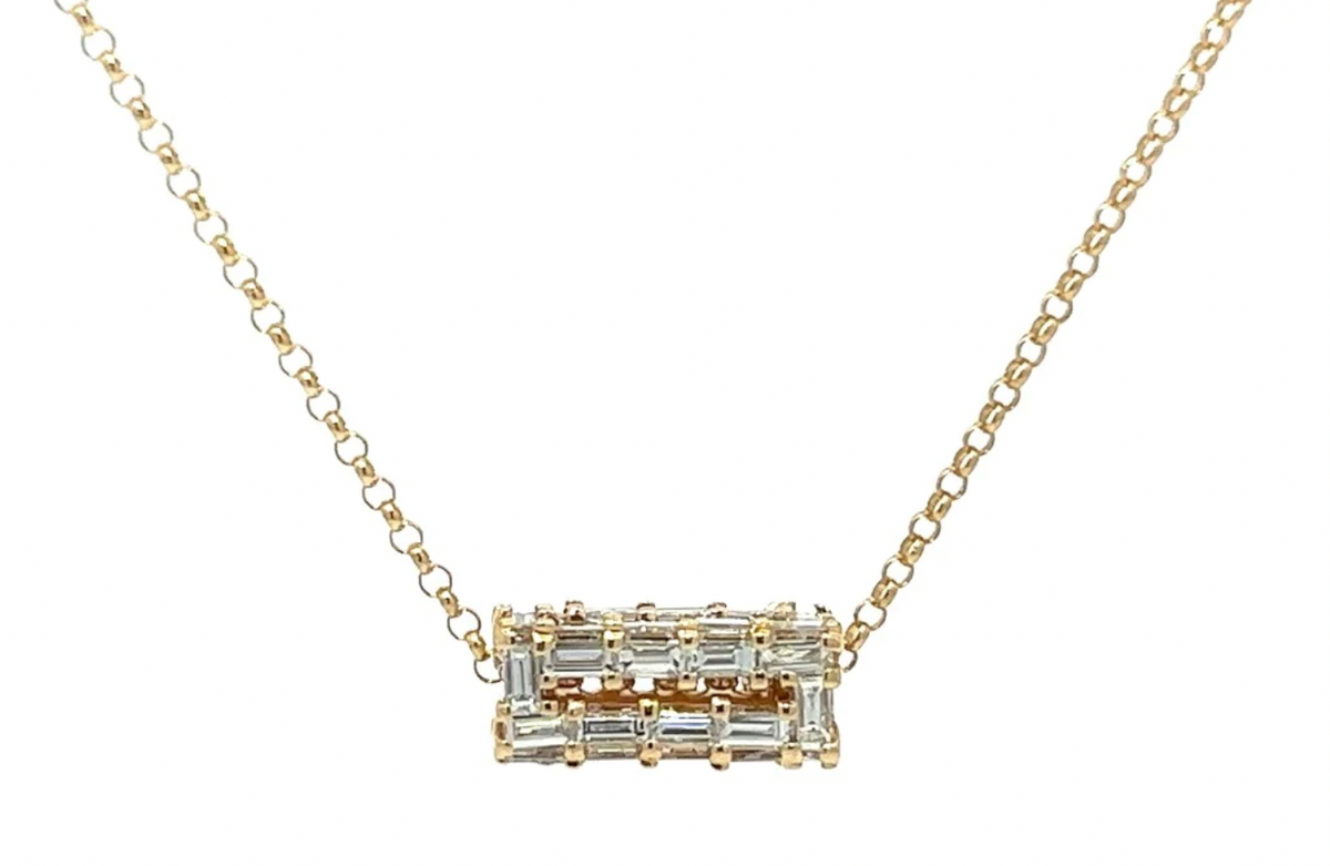 Caged + Pendant Necklace