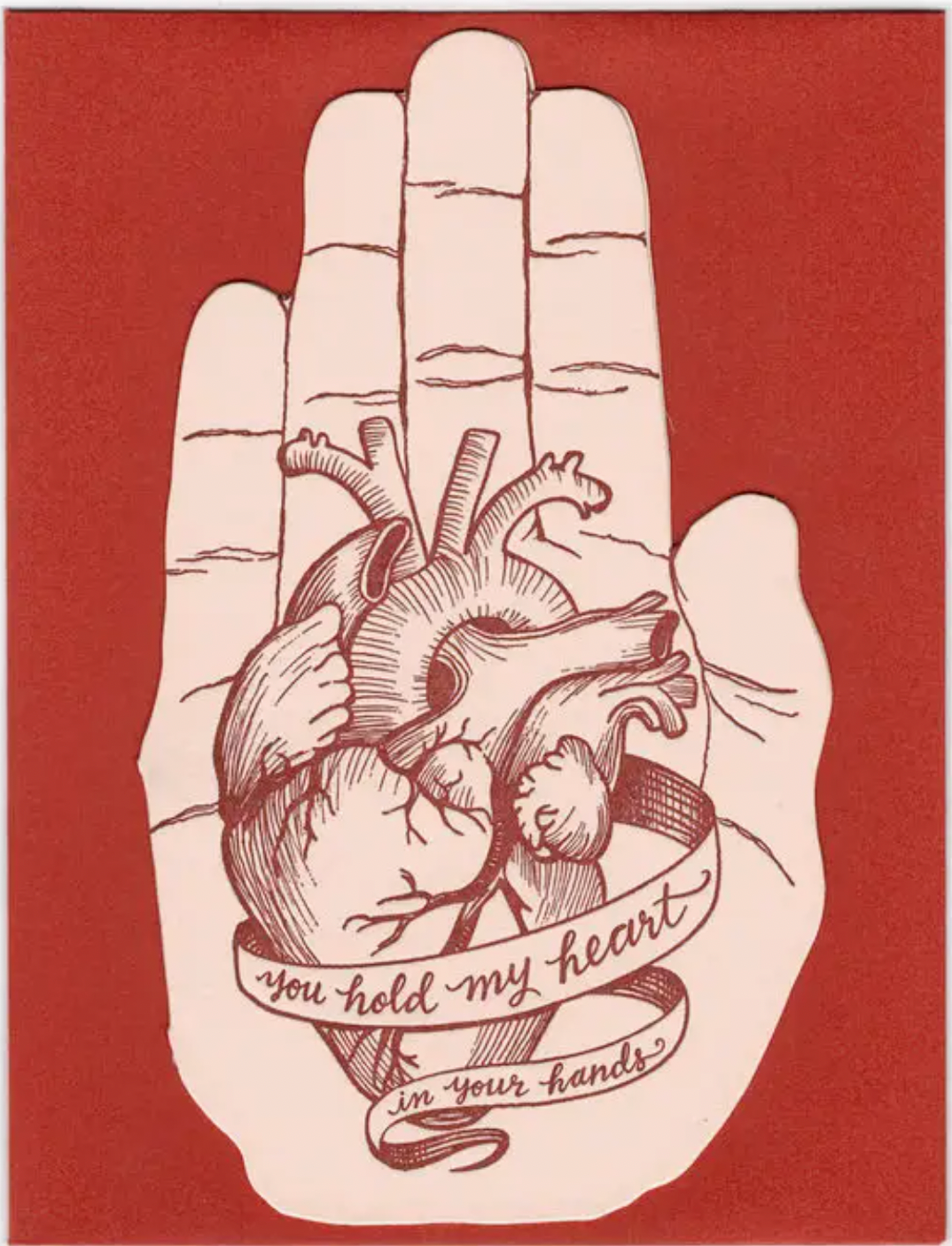 Heart In Your Hands + Card