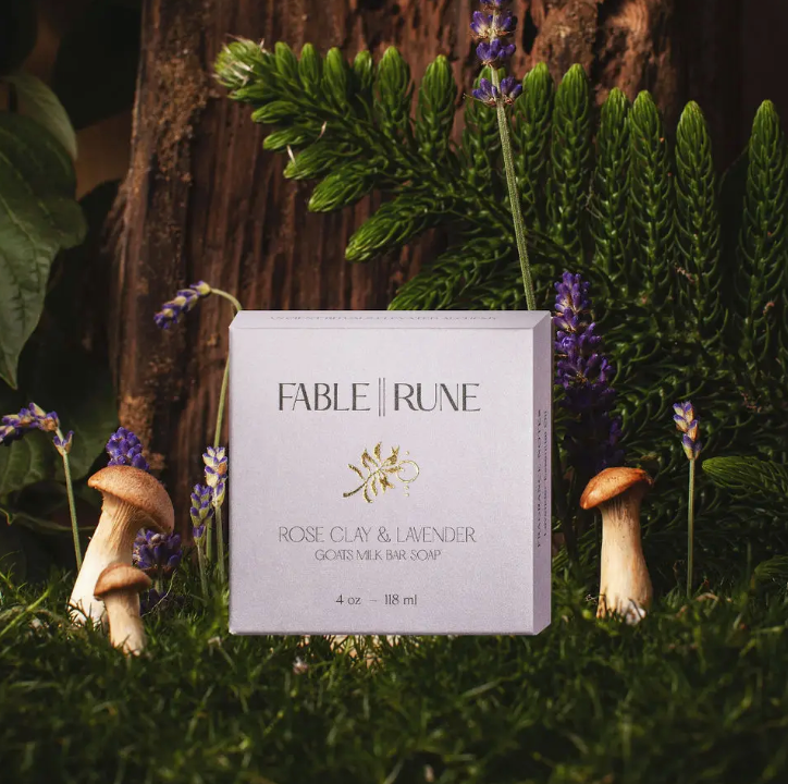 Bar Soap - Rose Clay + Lavender