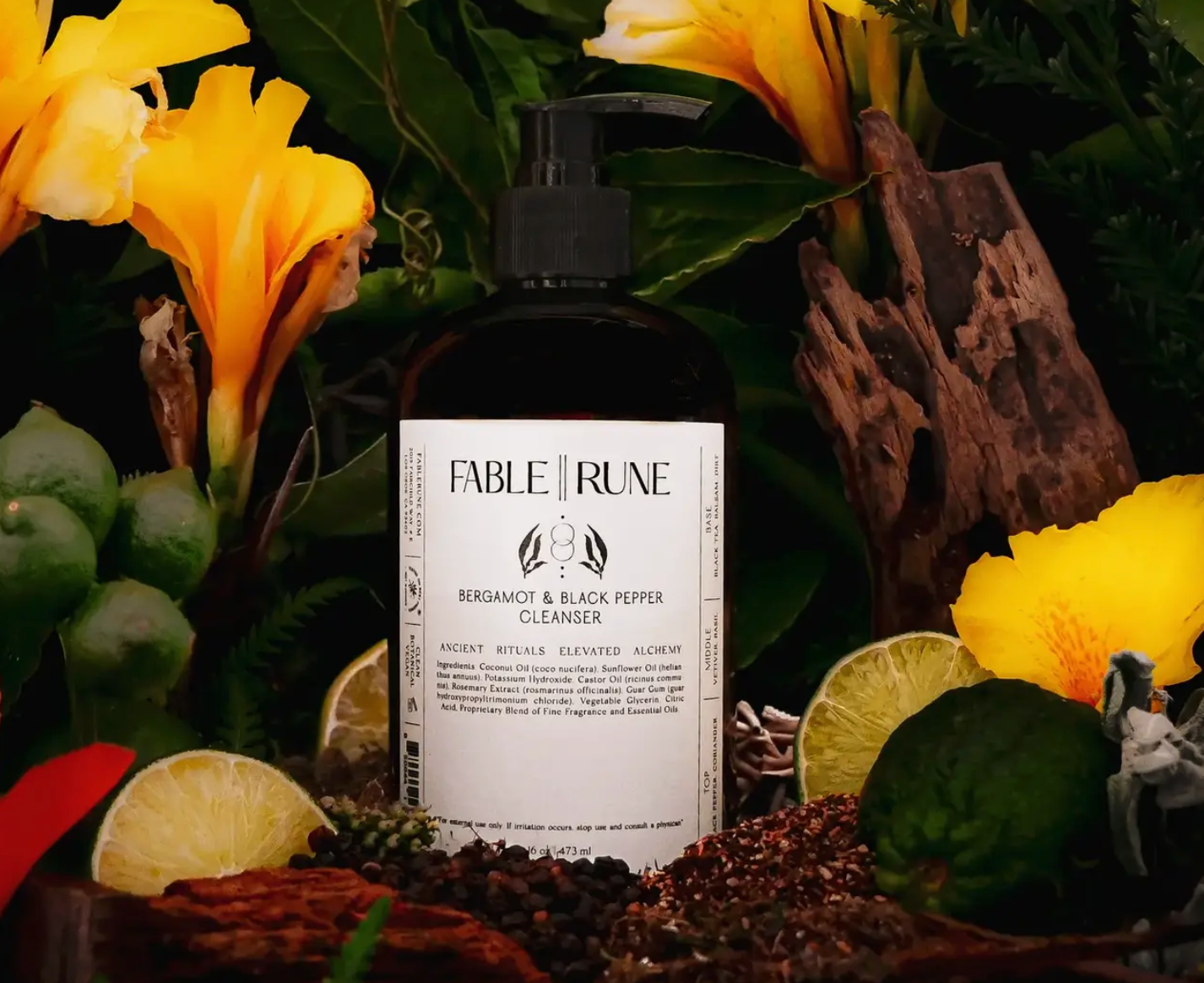 Body Cleanser - Bergamot + Black Pepper