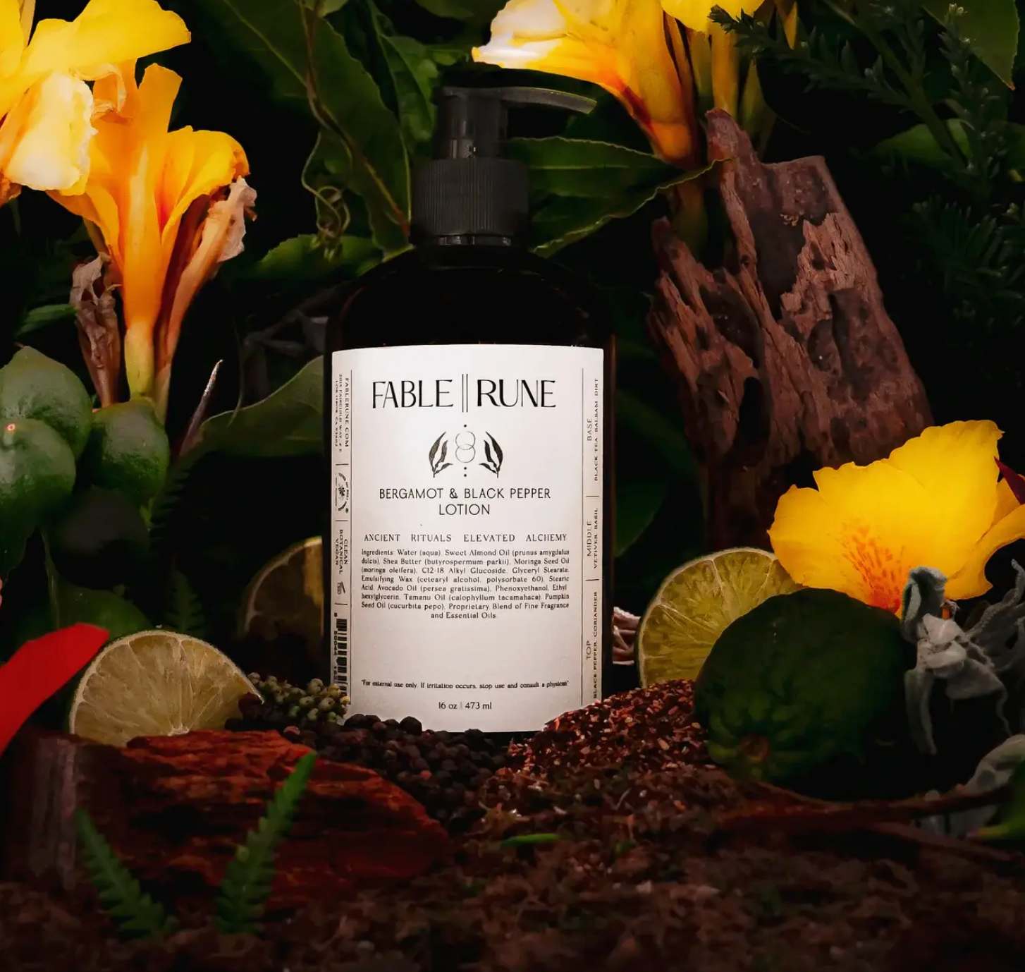 Body Lotion - Bergamot + Black Pepper