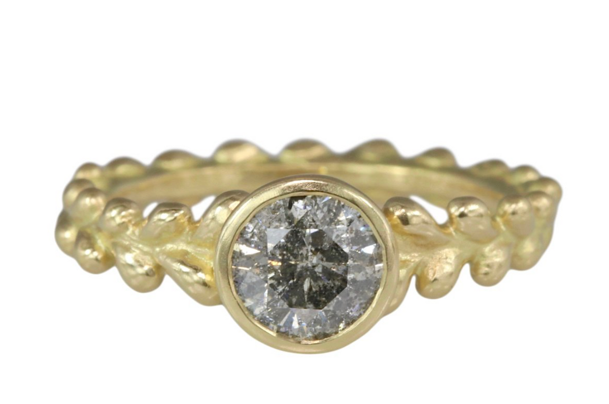 Galaxy Diamond + Sea Tangle Ring