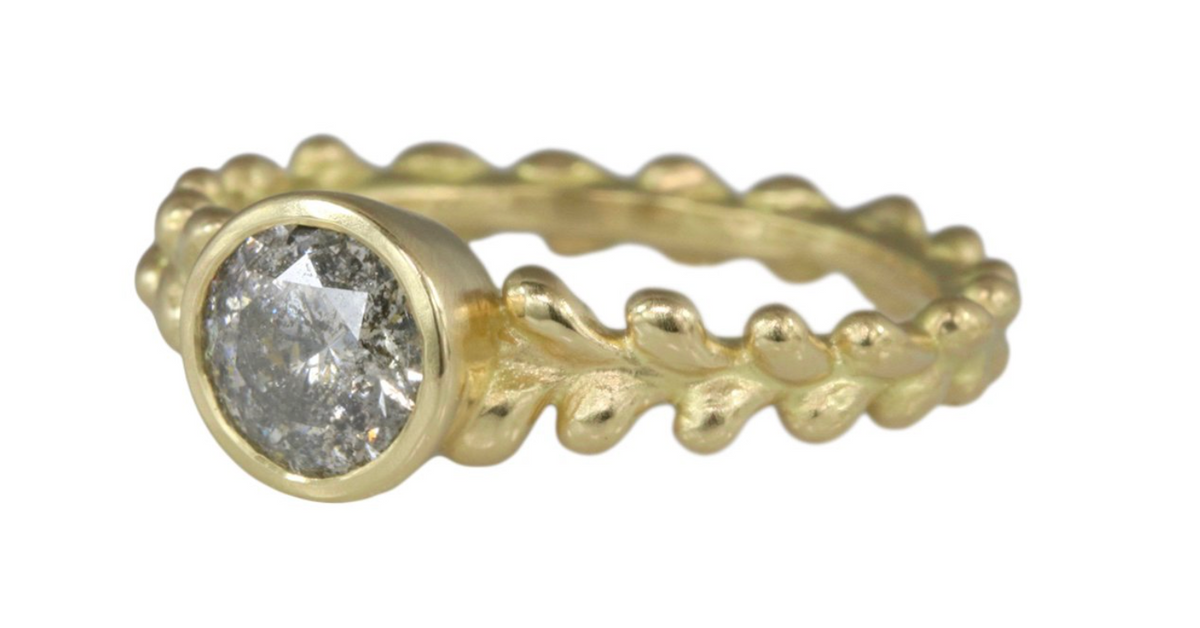 Galaxy Diamond + Sea Tangle Ring