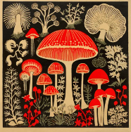 &quot;Foraging&quot; Print