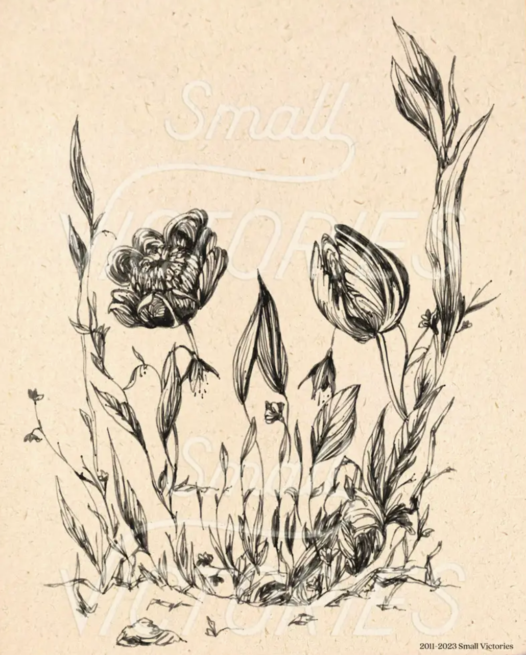 Skull Garden + Print