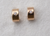 Novio Gold Earrings + Diamonds