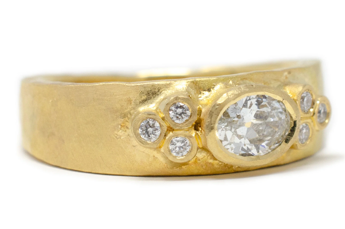 Twinkling Stars Taper + Ring