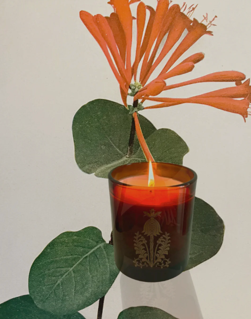 Forever Flowers + Candle