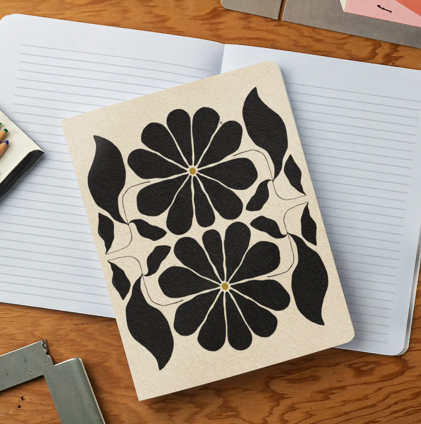 Floral Balance + Journal Notebook