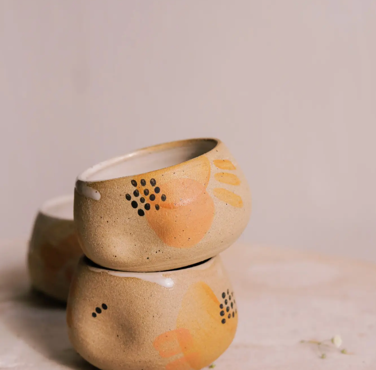 Painted + Groove Cup