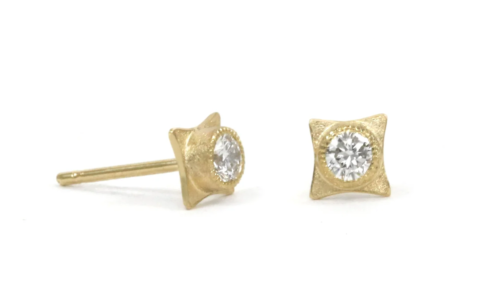 Zenith + Diamond Earrings