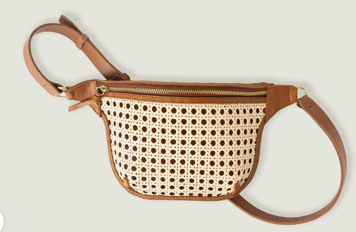 Rattan + Sling Bag