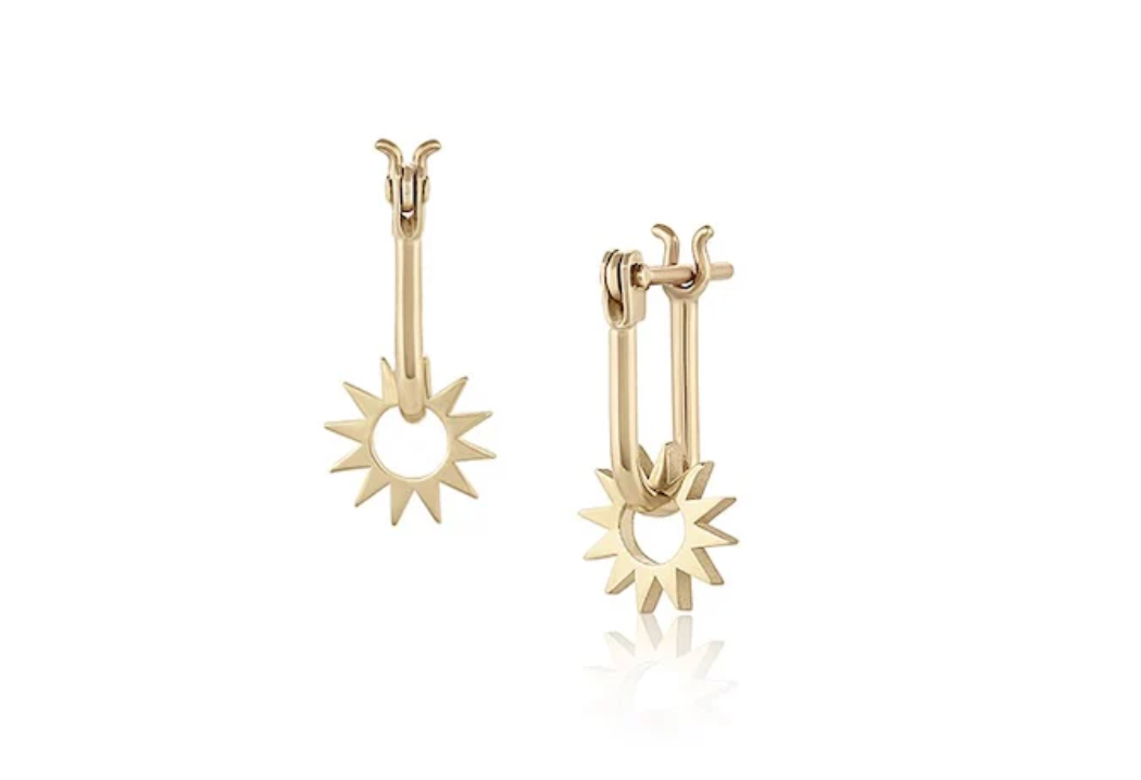 Baby + Gold Spur Earrings