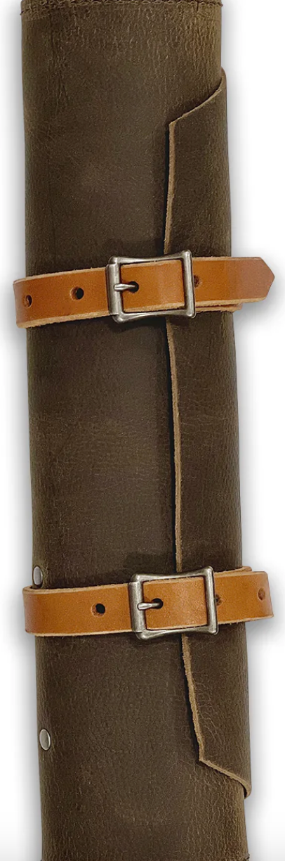 Leather Knife + Rollup