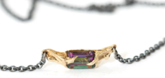 Green Mystic Topaz + Necklace