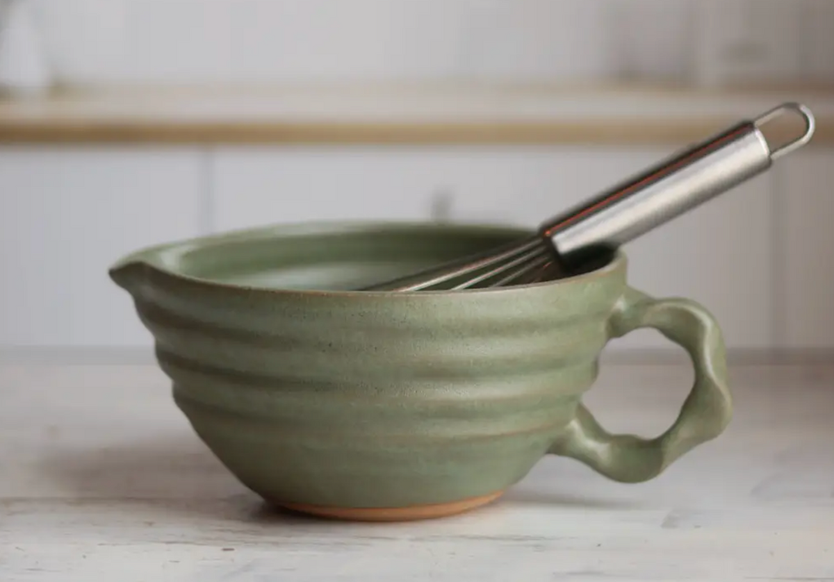 Ceramic Mixing + Bowl