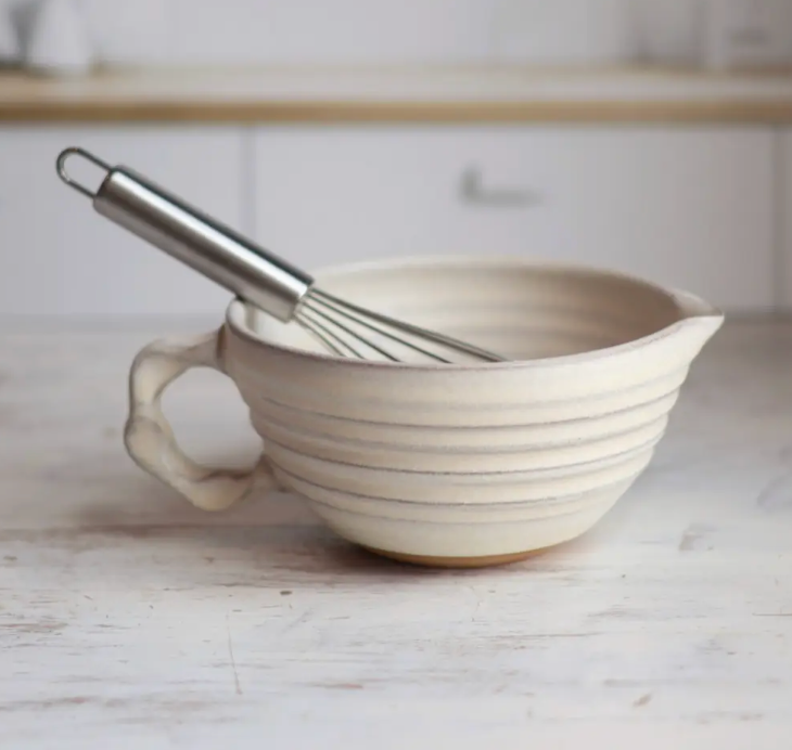 Ceramic Mixing + Bowl