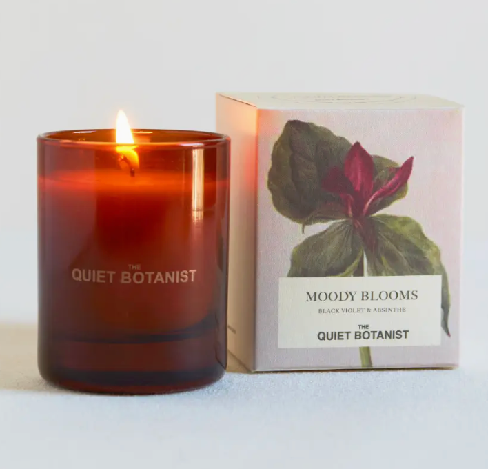 Moody Blooms + Mini Candle