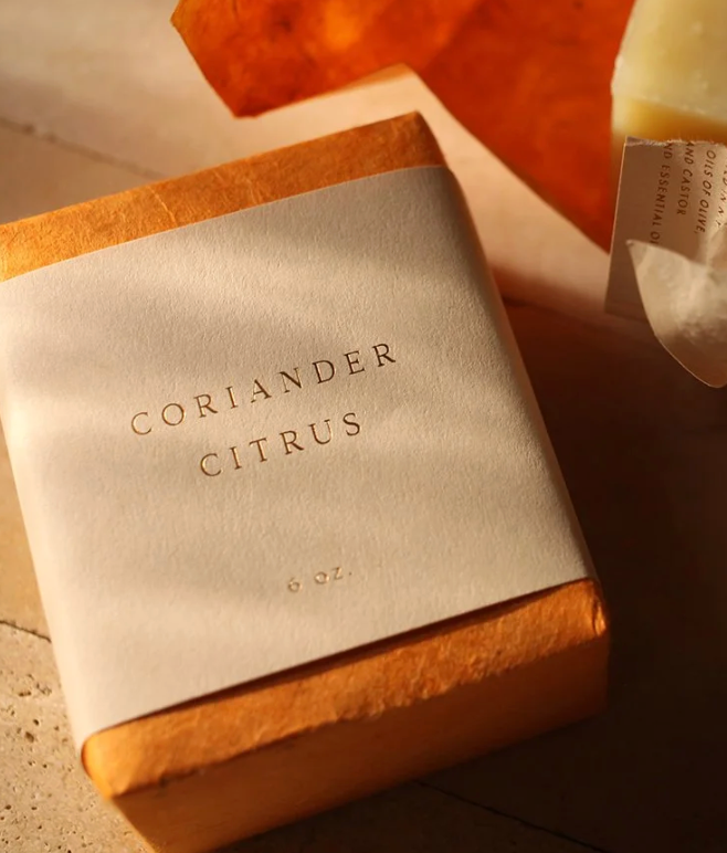 Corriander + Citrus + Soap
