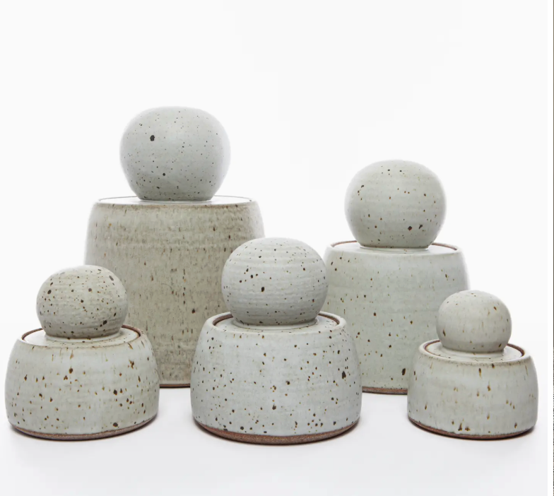 Alabaster White + Stash Jars